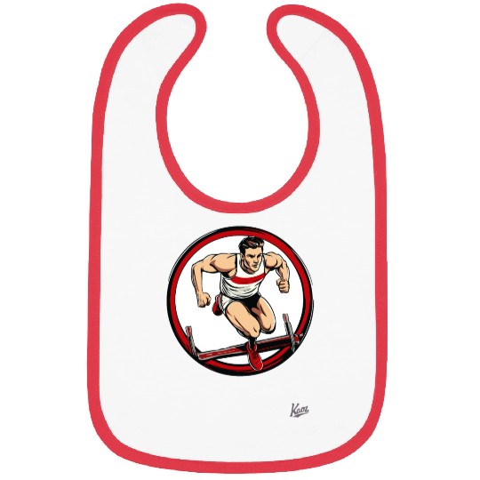 Track and Field Hurdles Running Bibs