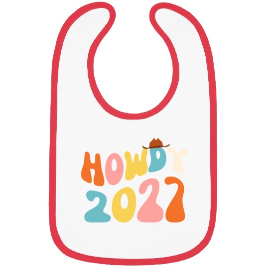 Howdy 2027 funny 2027 NYE Groovy Bibs