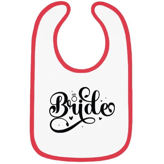 Bride Elegant Wedding Bibs