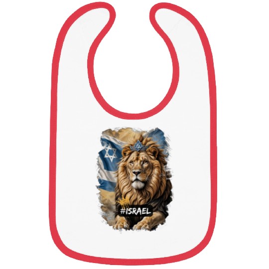 lion of judah - israel Bibs
