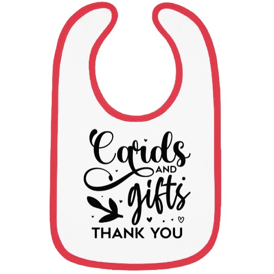 Cards And Gifts Thank You Bibs