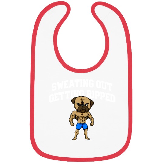 Sweating Out Getting Ripped Workout Player Gym Bibs