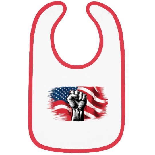 Martin Luther King Day Fight for the poeple Bibs