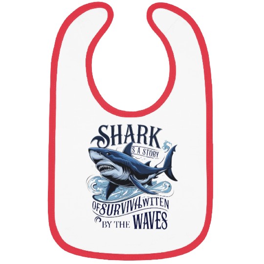 The Great Predator Shark Bibs