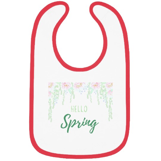 Hello Spring Bibs