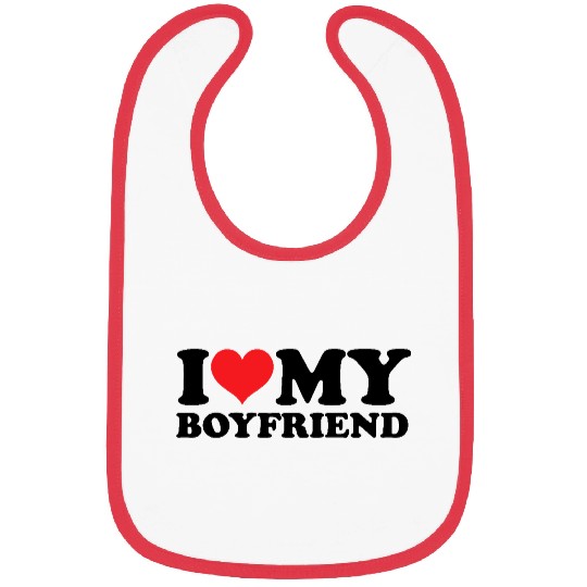 I Love My BF Bibs