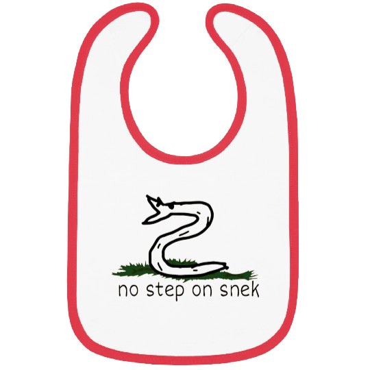 No Step On Snek Bibs