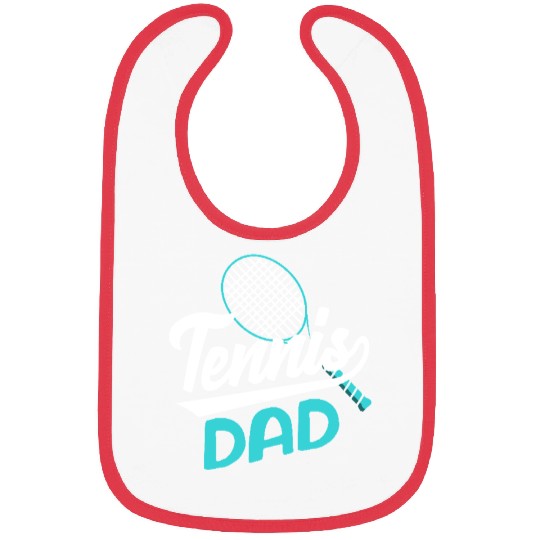 Tennis Dad Proud Enthusiast Graphic Bibs