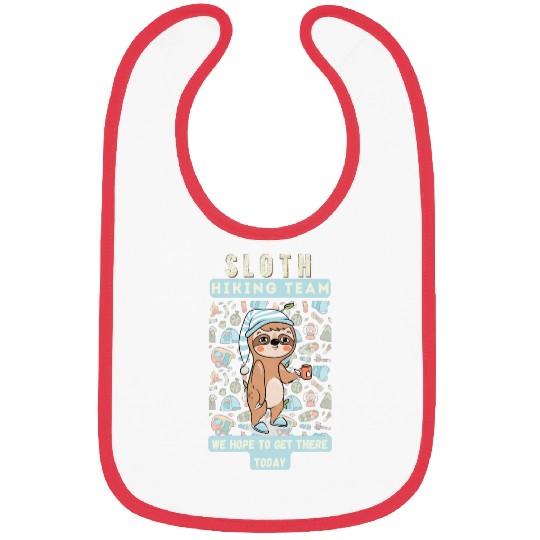 Sloth hiking team Bibs