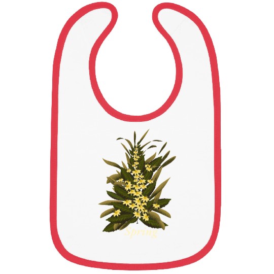 Spring Flower Bibs