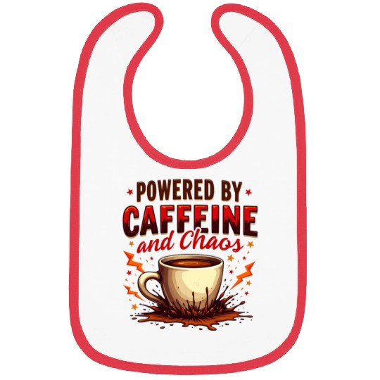 Caffeine Chaos Bibs