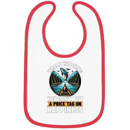Whale Watching You Can't Put A Price Marine Animal Bibs