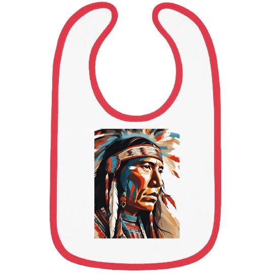 Native American Chief Bibs