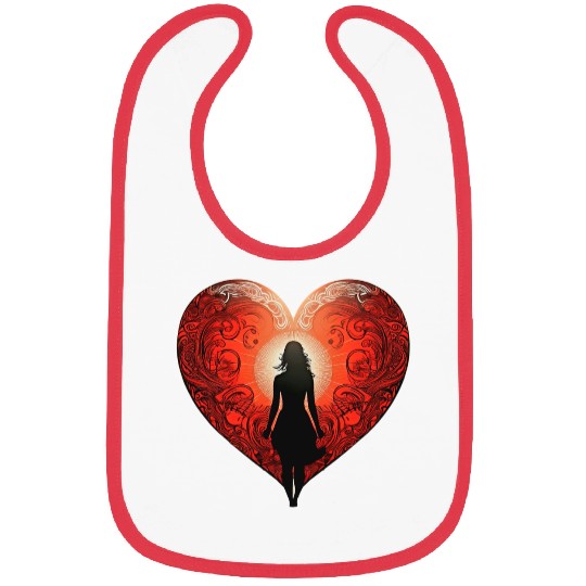 Valentine's Day Bibs