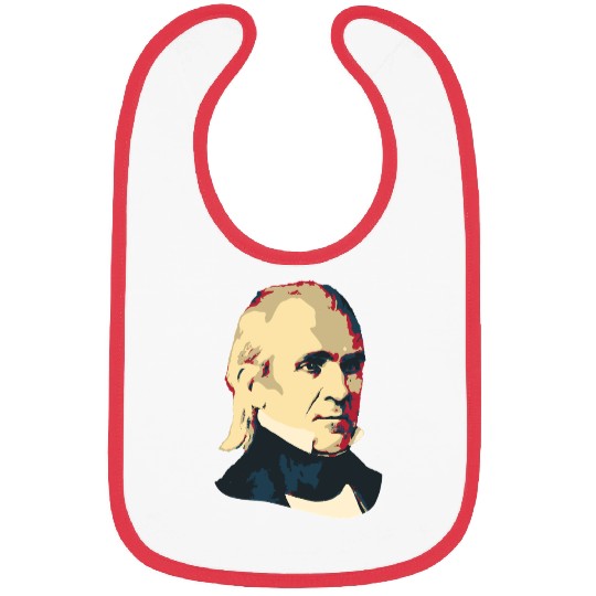 President James K Polk Bibs