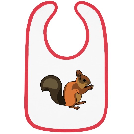 Red squirrel Bibs