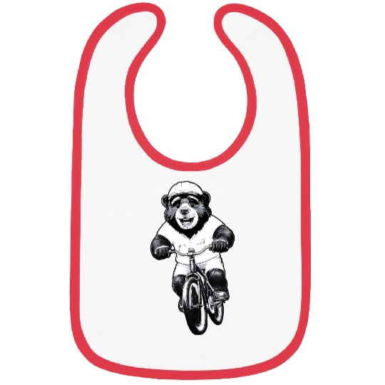 Biker bear Bibs