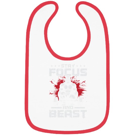 Stay Focused & Beast Bibs