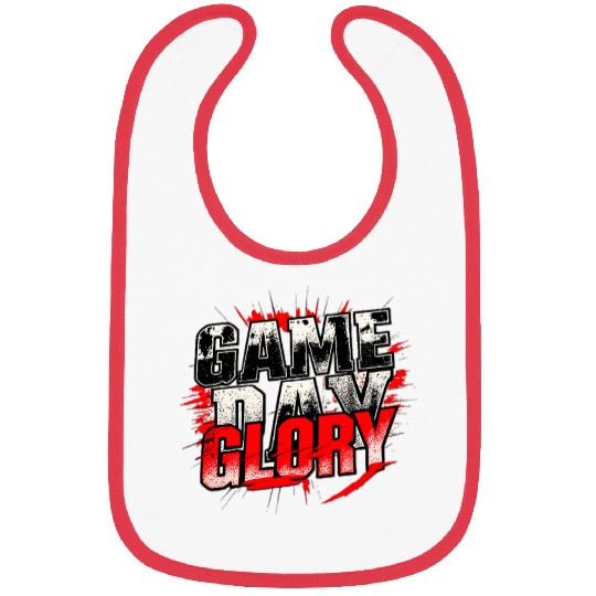 Game Day Glory Intense Bold Sports Design Bibs