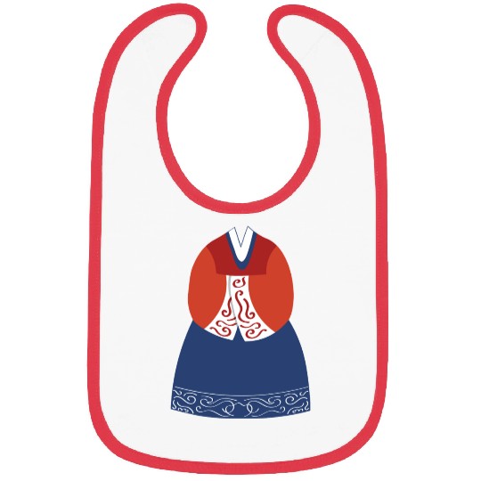 Luxury Korean Hanbok Bibs