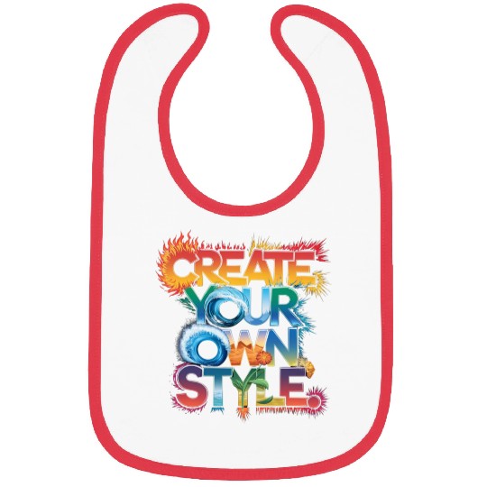 Create Your Own Style" - Unique and Creative Desig Bibs