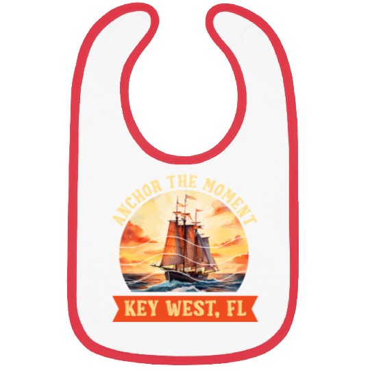 Florida Keys ANCHOR THE MOMENT KEY-WEST FL Bibs