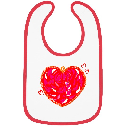 Red Heart Bibs