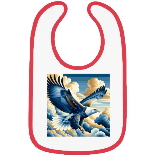 Fantasy Eagle Design Bibs