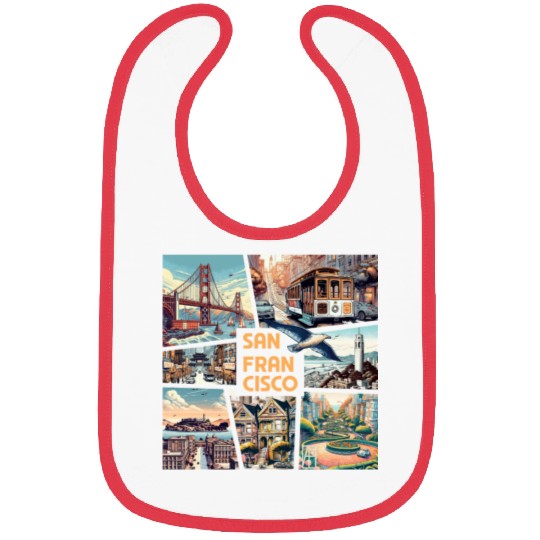 USA CITY - SAN FRANCISCO - TRAVEL - 1 Bibs