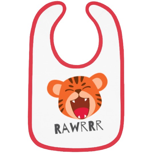 baby tiger Bibs