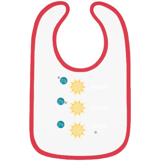 Lunar Eclipse Solar Eclipse Apocalypse Bibs