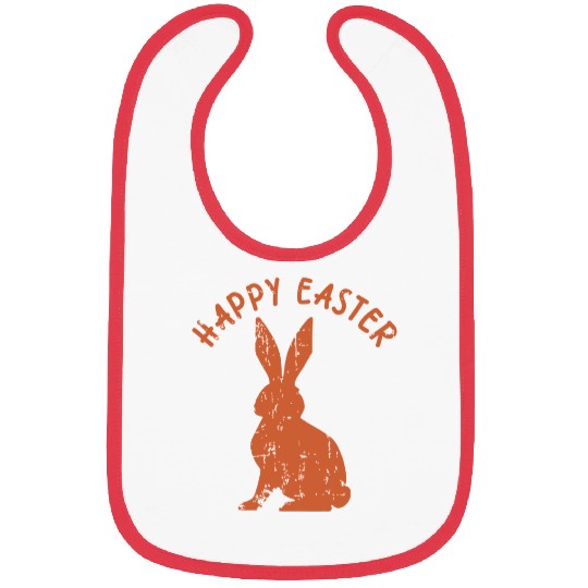 Happy Easter Vintage 90s Bunny Bibs