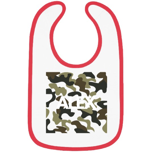 Alex Name Bibs Men Good Quality Camouflage