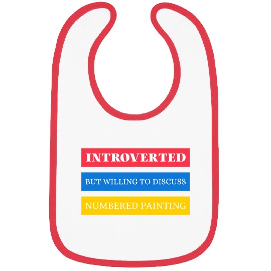 NUMBERED PAINTING Bibs