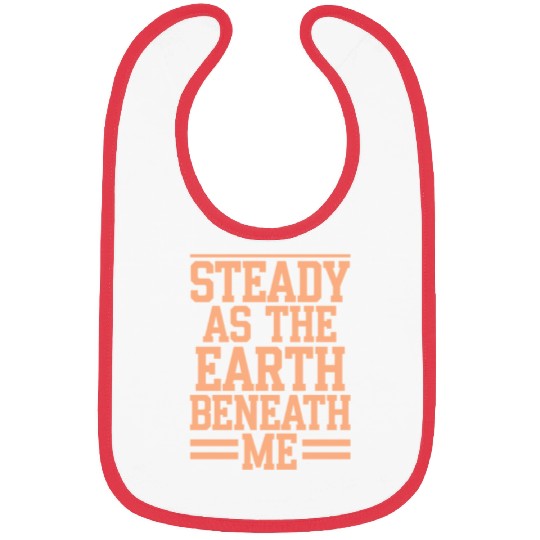 Steady As The Earth Beneath Me Taurus Zodiac Bibs