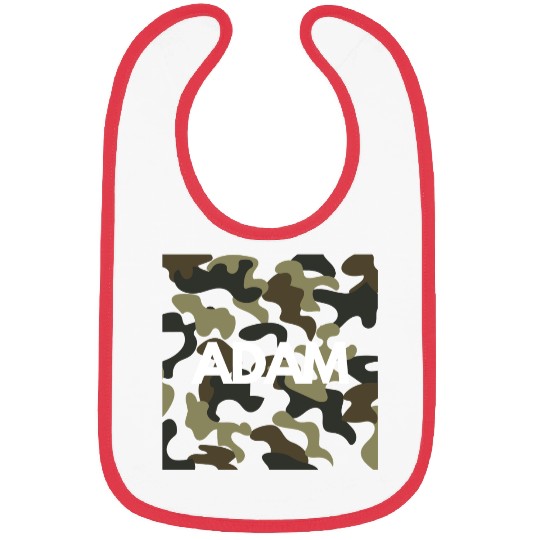 Adam Name Bibs Men Good Quality Camouflage