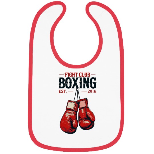 Fight Club Boxing Design Bibs
