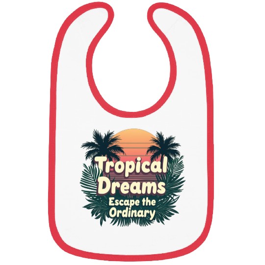 Tropical Dreams Bibs