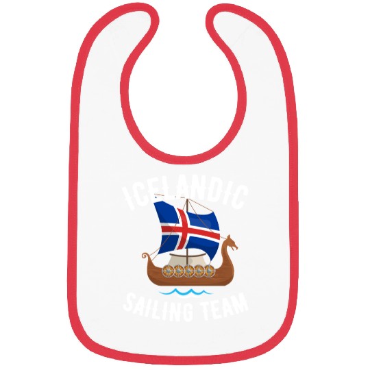 Icelandic Sailing Team Funny Viking Bibs