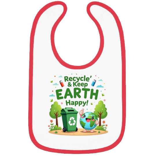 ecycle & Keep Earth Happy Bibs