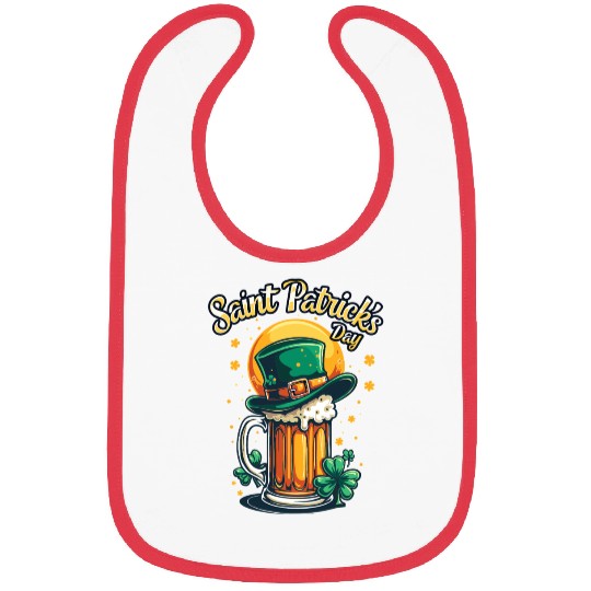 St Patrick`s Day Beer Bibs