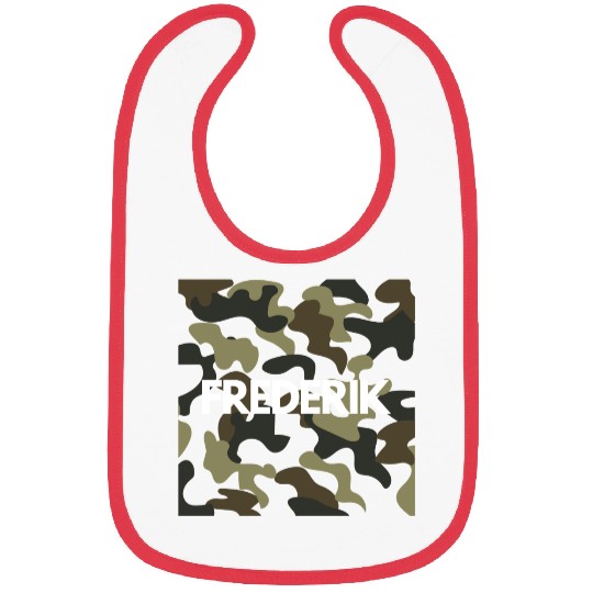 Frederik Name Bibs Men Good Quality Camouflage