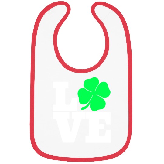 LOVE w Clover Bibs