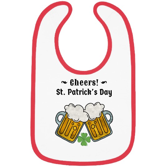 CHEERS SAINT PATRIC DAY Bibs