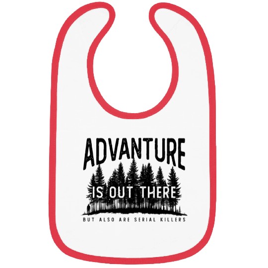 Hiking Satire True Crime Crime Serial Killer Bibs