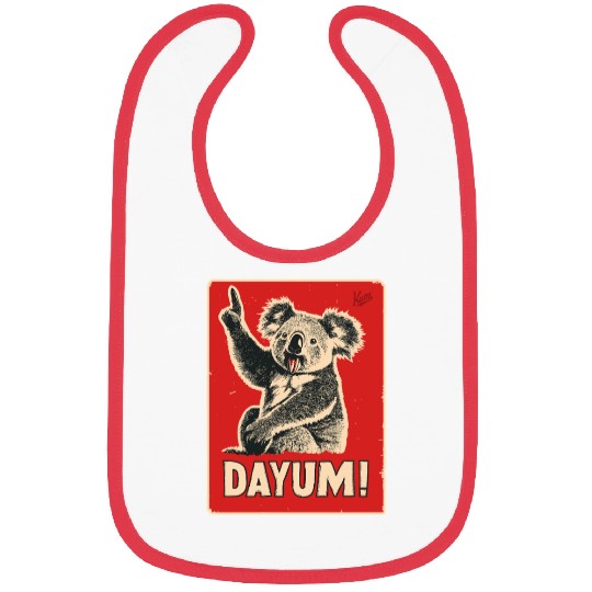 Dayum! – Funny Koala Reaction Bibs