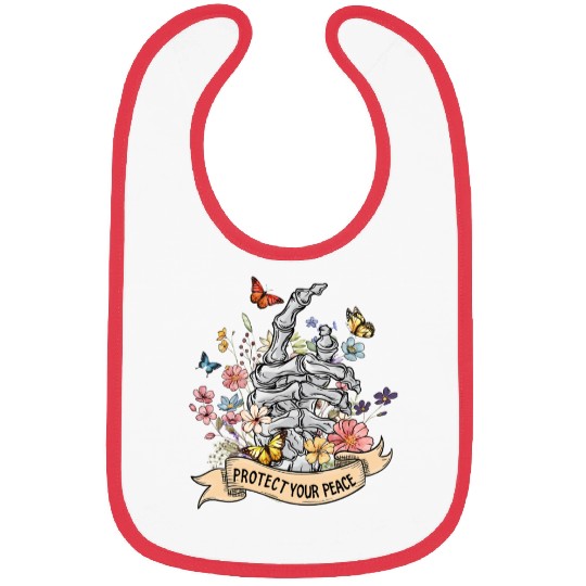 Protect Your Peace Mindfulness Bibs