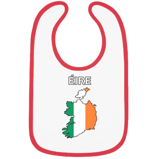 Éire Flag Map Bibs
