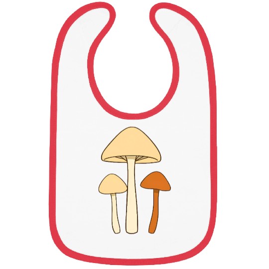 Mushroom Magic Bibs
