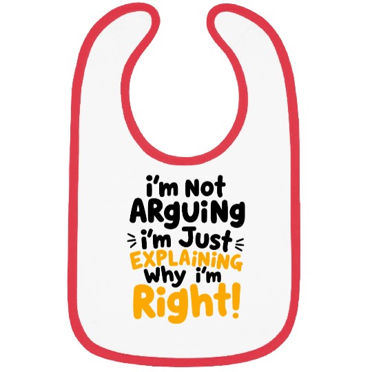 Intellectual Humor Bibs Witty Typography